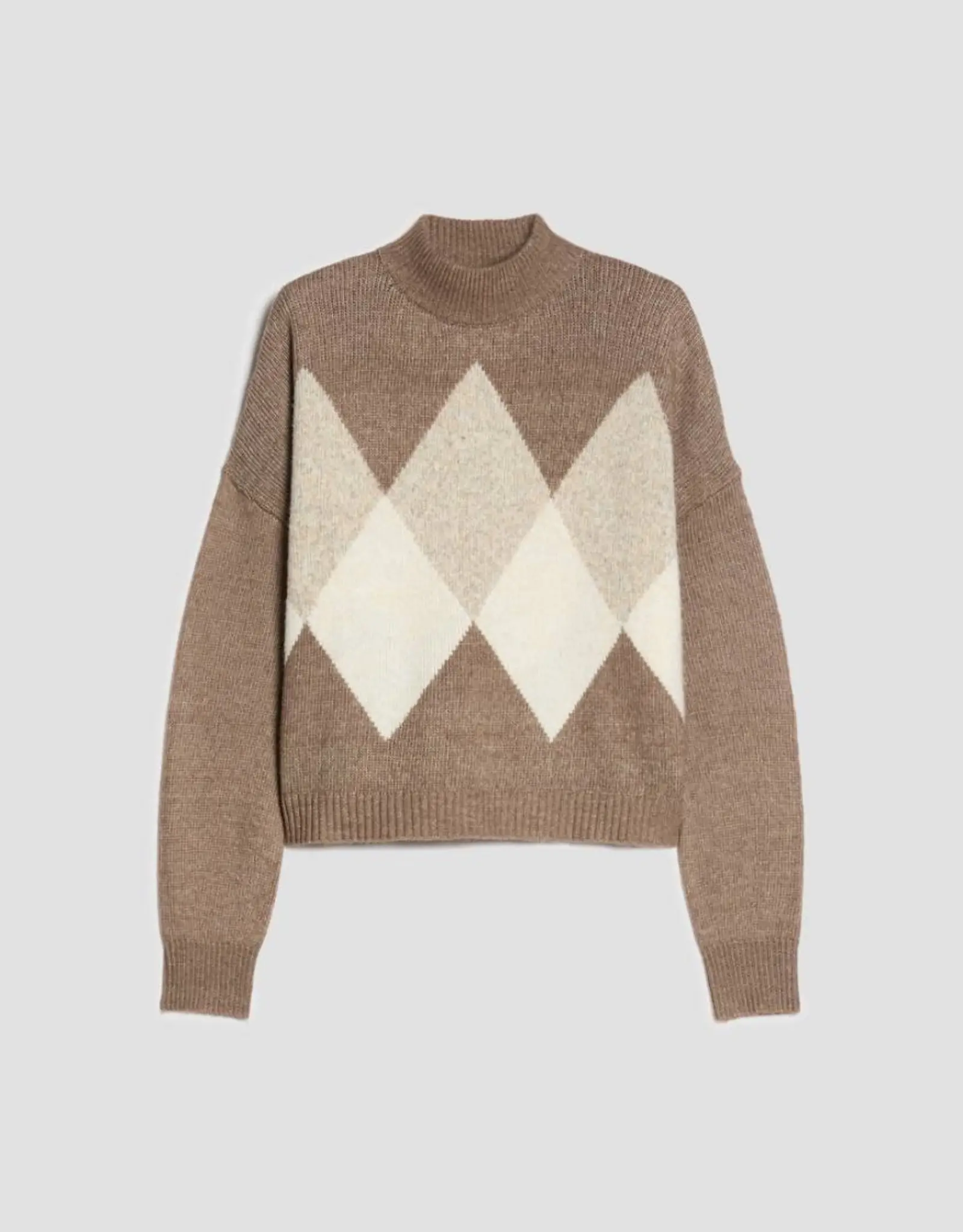 PENNYBLACK Pullover Andore Wybert Block Beige Bruin Creme