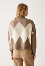 PENNYBLACK Pullover Andore Wybert Block Beige Bruin Creme