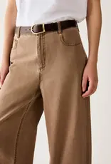 PENNYBLACK Grammo Jeans Wijd Tabacco