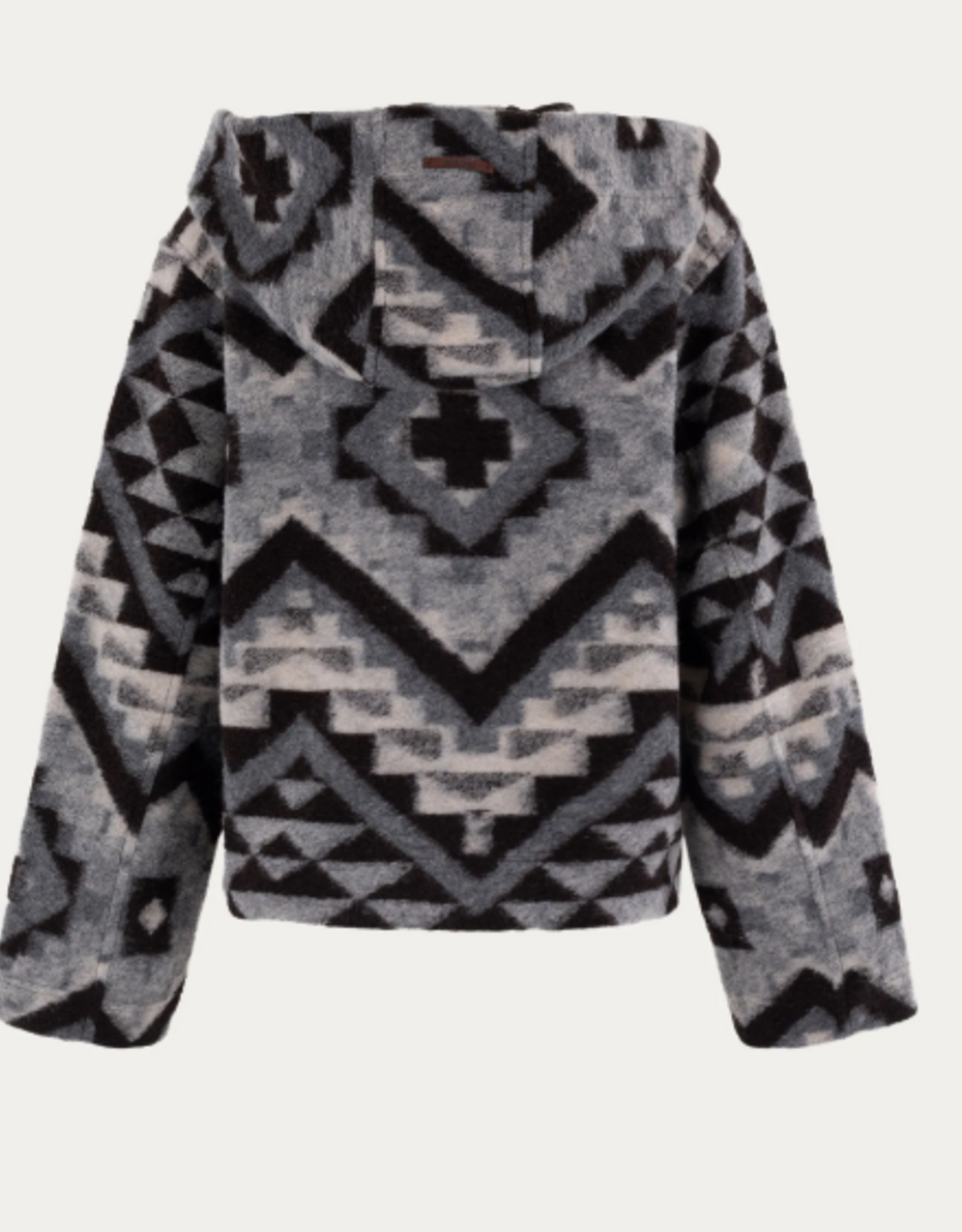 Moscow Vest Fabienne Jacquard Bruin Grijs