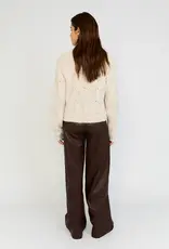 Moscow Pullover NeroCable Beige Solid