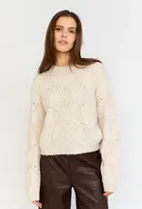 Moscow Pullover NeroCable Beige Solid