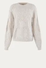 Moscow Pullover NeroCable Beige Solid