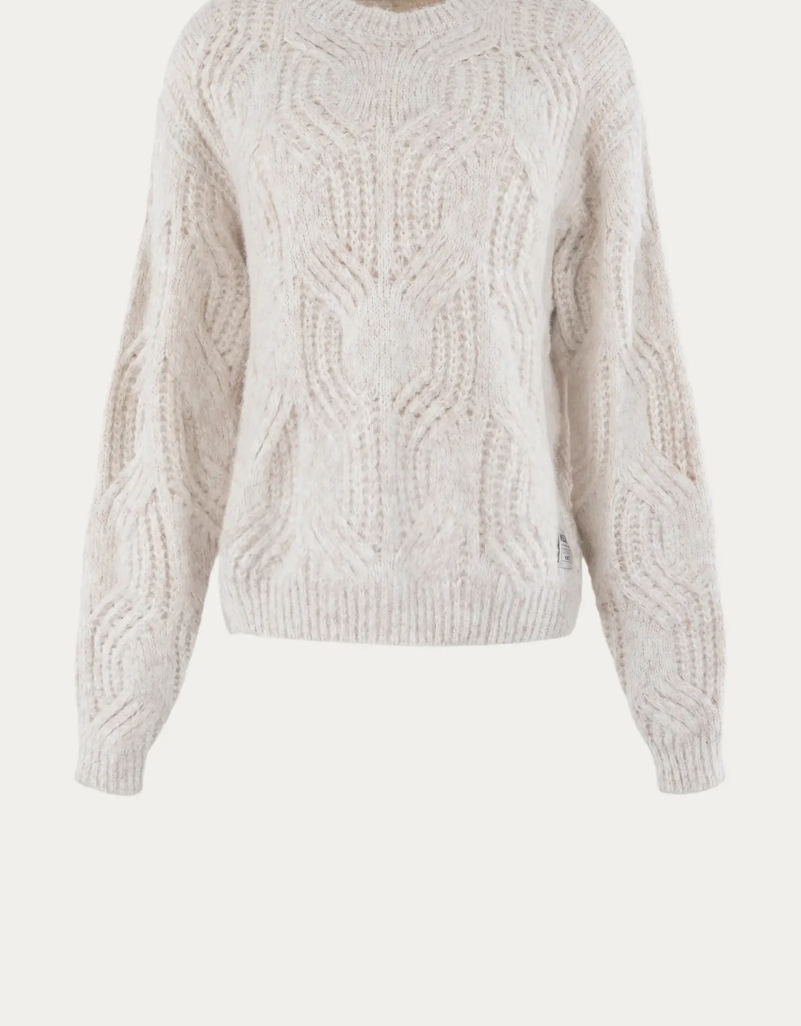 Moscow Pullover NeroCable Beige Solid