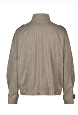 Marc Aurel Bomberjack Streep Taupe Varied
