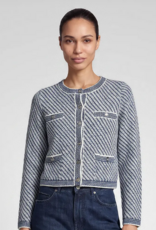 Marc Aurel Vestjasje Streep Blauw Wit