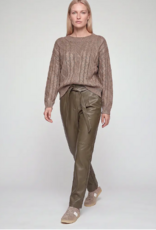 Marc Aurel Pullover Metallic Kabel Taupe