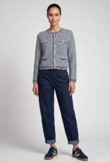 Marc Aurel Vestjasje Streep Blauw Wit