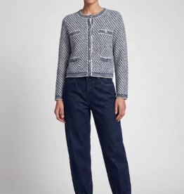 Marc Aurel Vestjasje Streep Blauw Wit