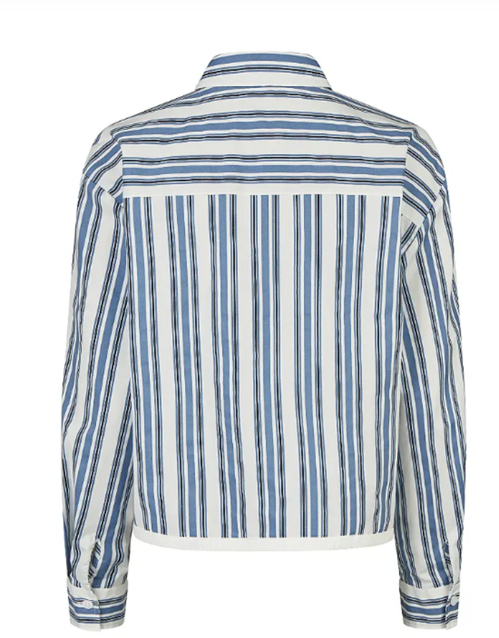 Marc Aurel Blouse Blauw Wit Streep