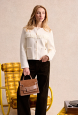 Leo&Ugo Vest Amalia Off White Fringe