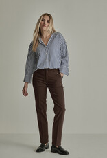 Para MI Pantalon Cindy Chino City Satin Deep Brown