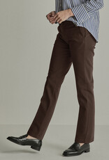 Para MI Pantalon Cindy Chino City Satin Deep Brown