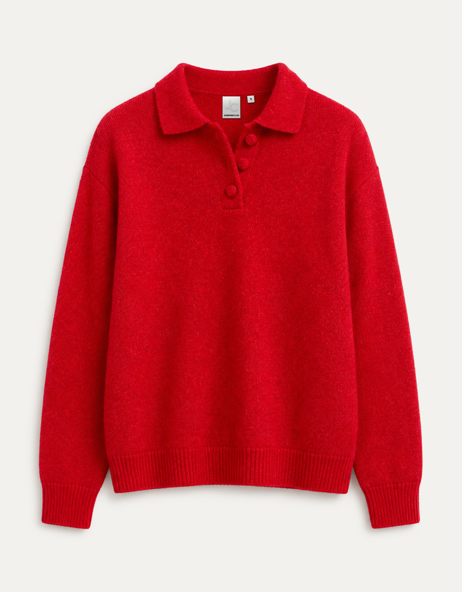 Josephine &CO Cielo Polo Pullover Red