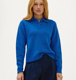 Josephine &CO Cielo Polo Pullover Cobalt Blue