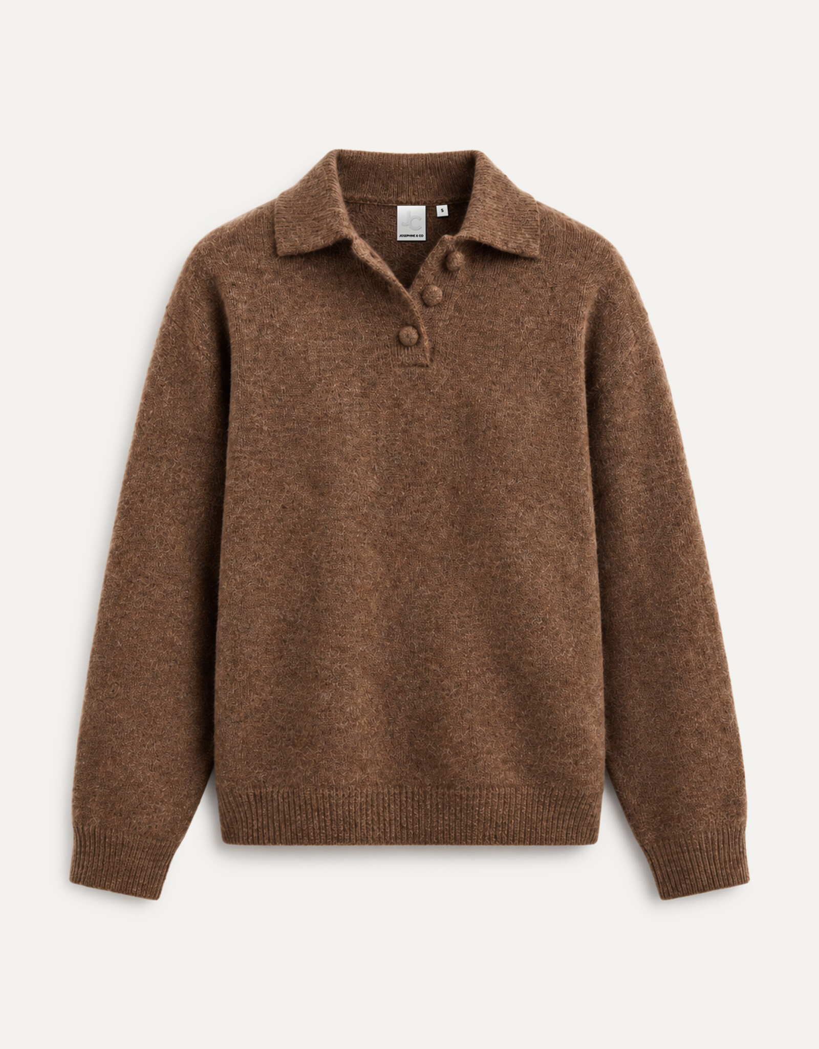 Josephine &CO Cielo Polo Pullover Brown