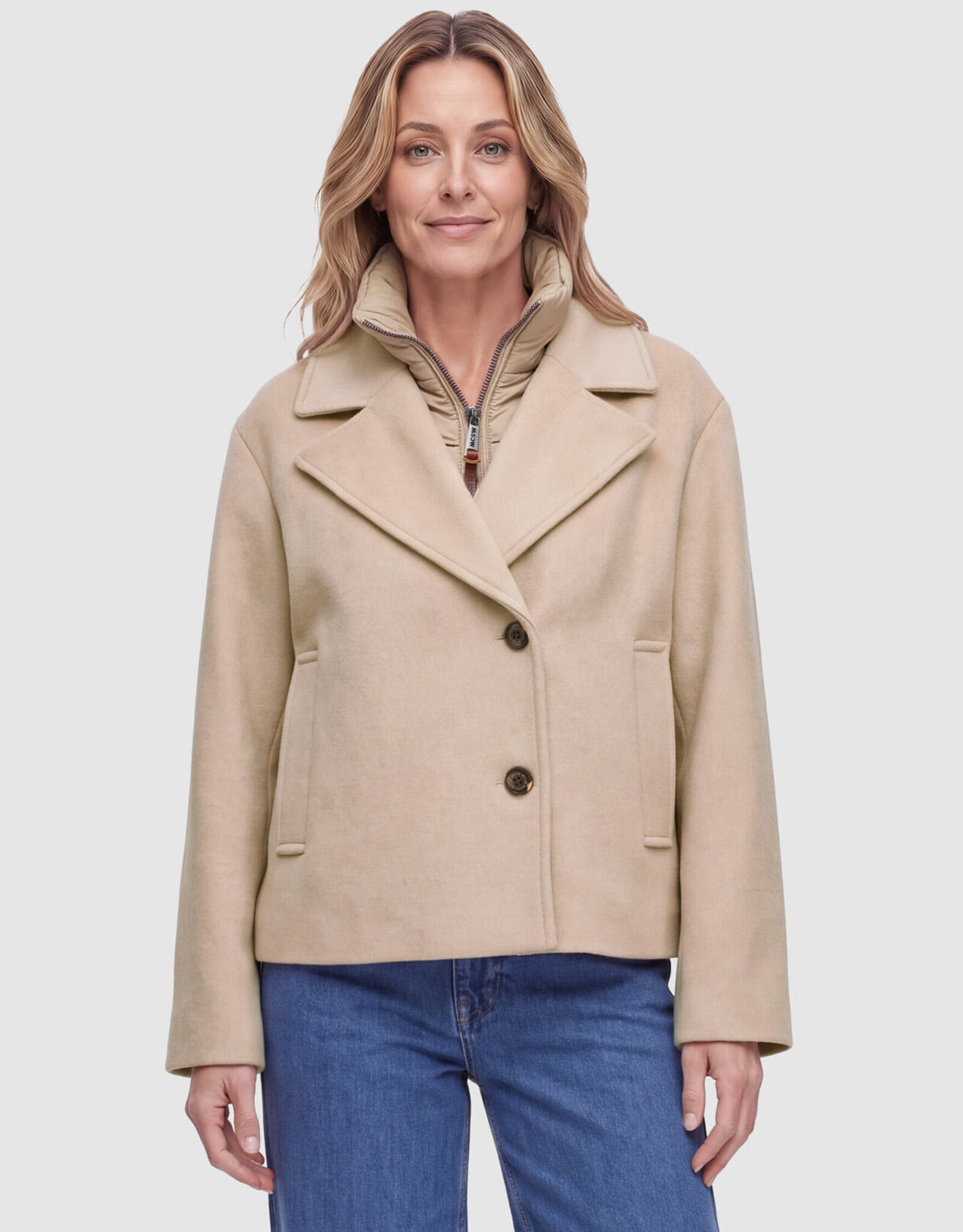Moscow Jack Seraphina Sand Solid Wol