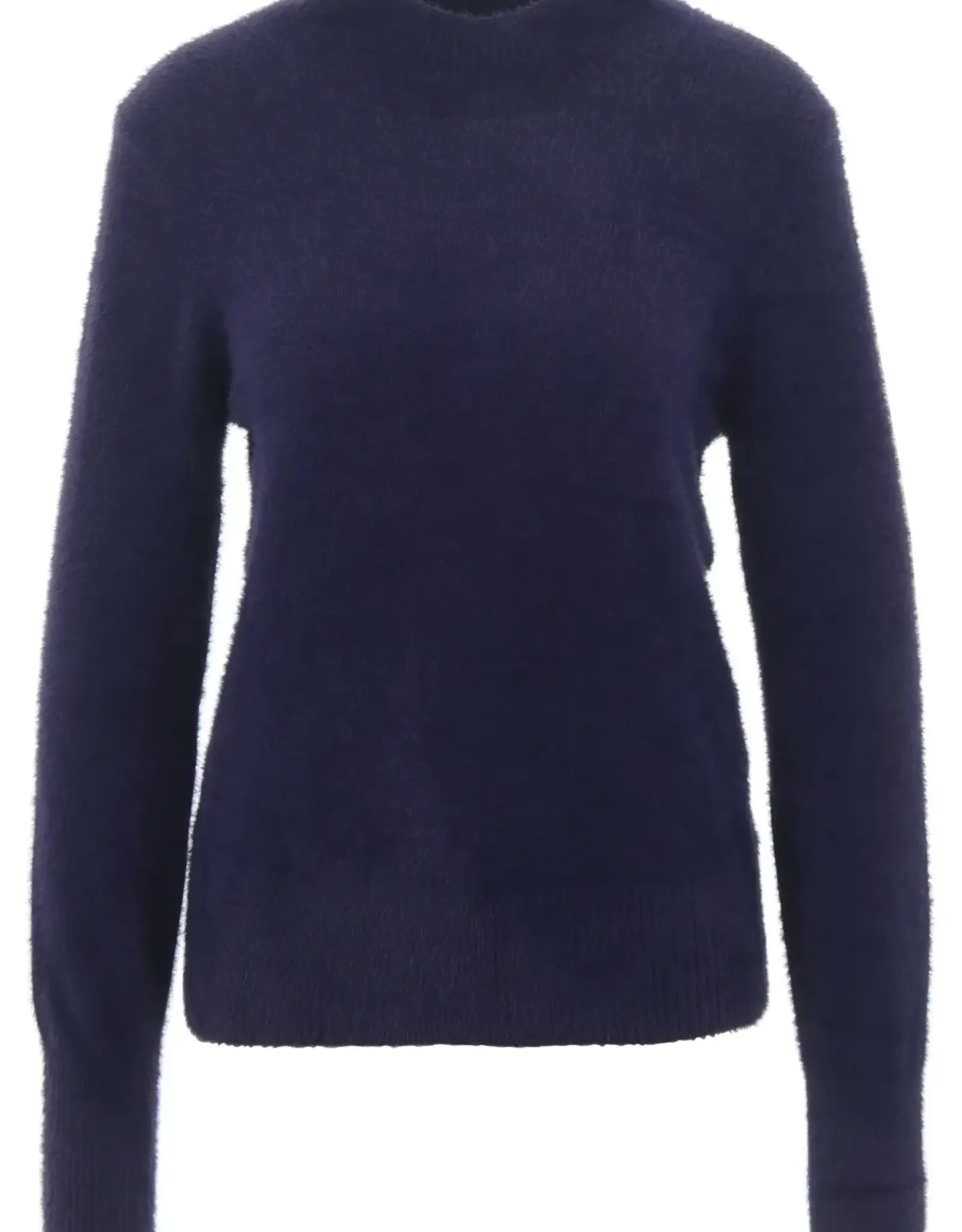 Anna Blue Pullover Claire Turtle Indian Blue