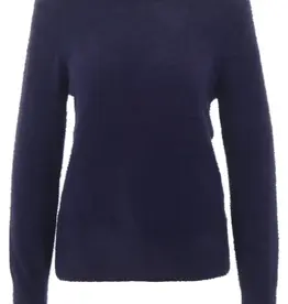 Anna Blue Pullover Claire Turtle Indian Blue