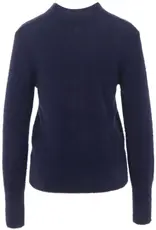 Anna Blue Pullover Claire Turtle Indian Blue
