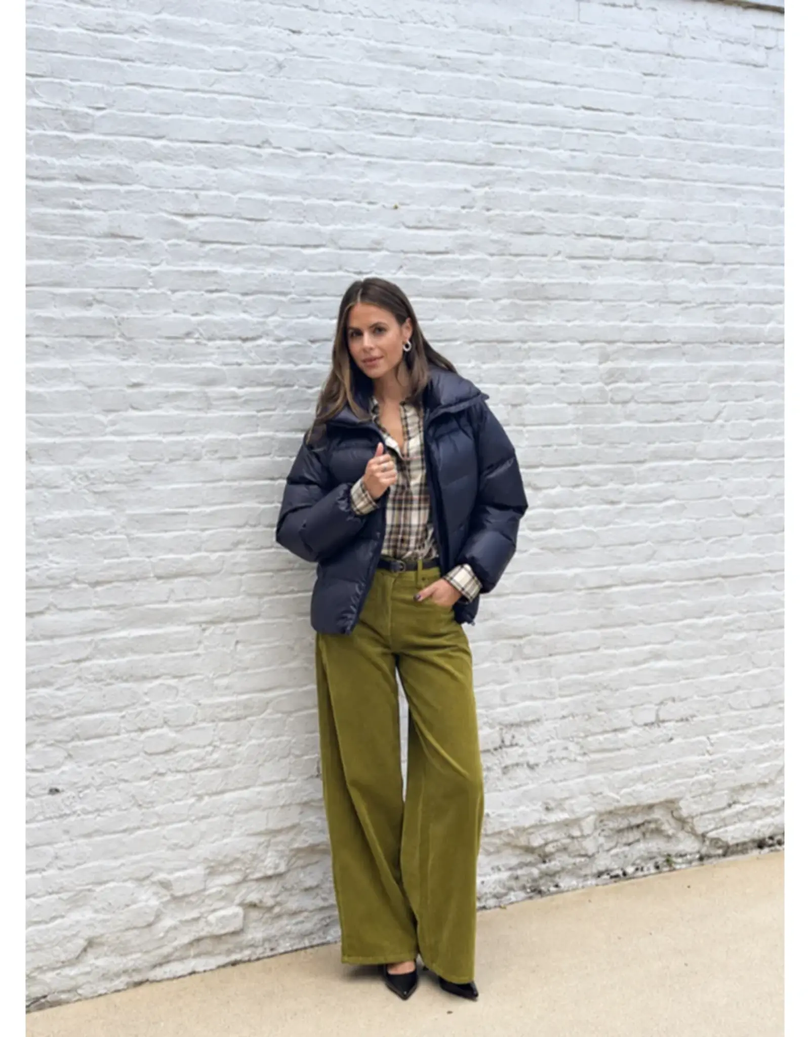 Cambio Pantalon Ellen Golden Olive