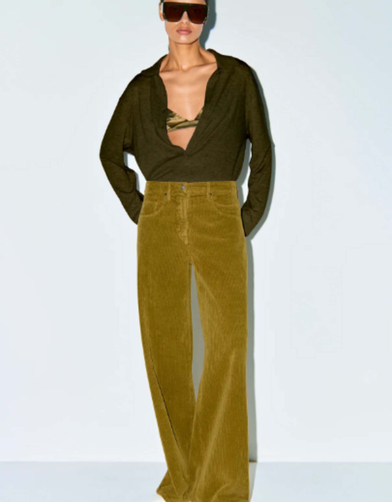 Cambio Pantalon Ellen Golden Olive