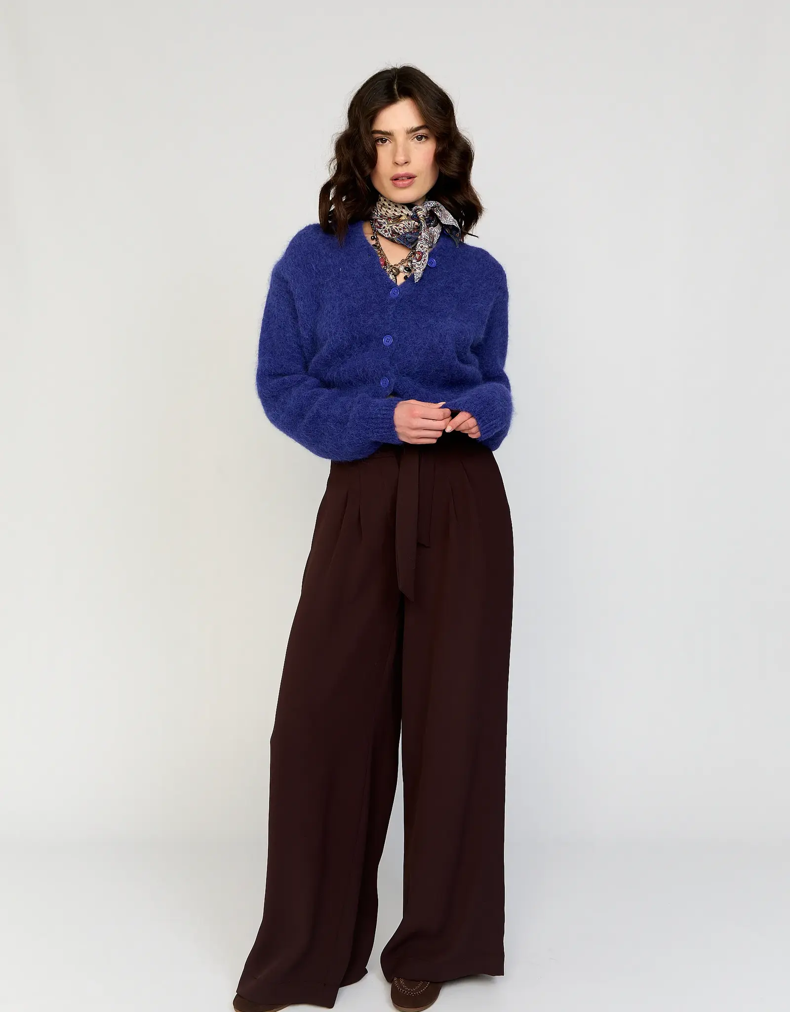 Bellamy Vest Thori R-Hals China Blue Solid