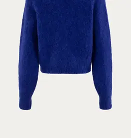 Bellamy Pullover Thine R-Hals China Blue Solid