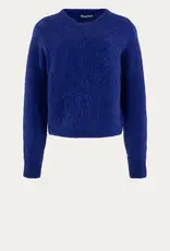 Bellamy Pullover Thine R-Hals China Blue Solid