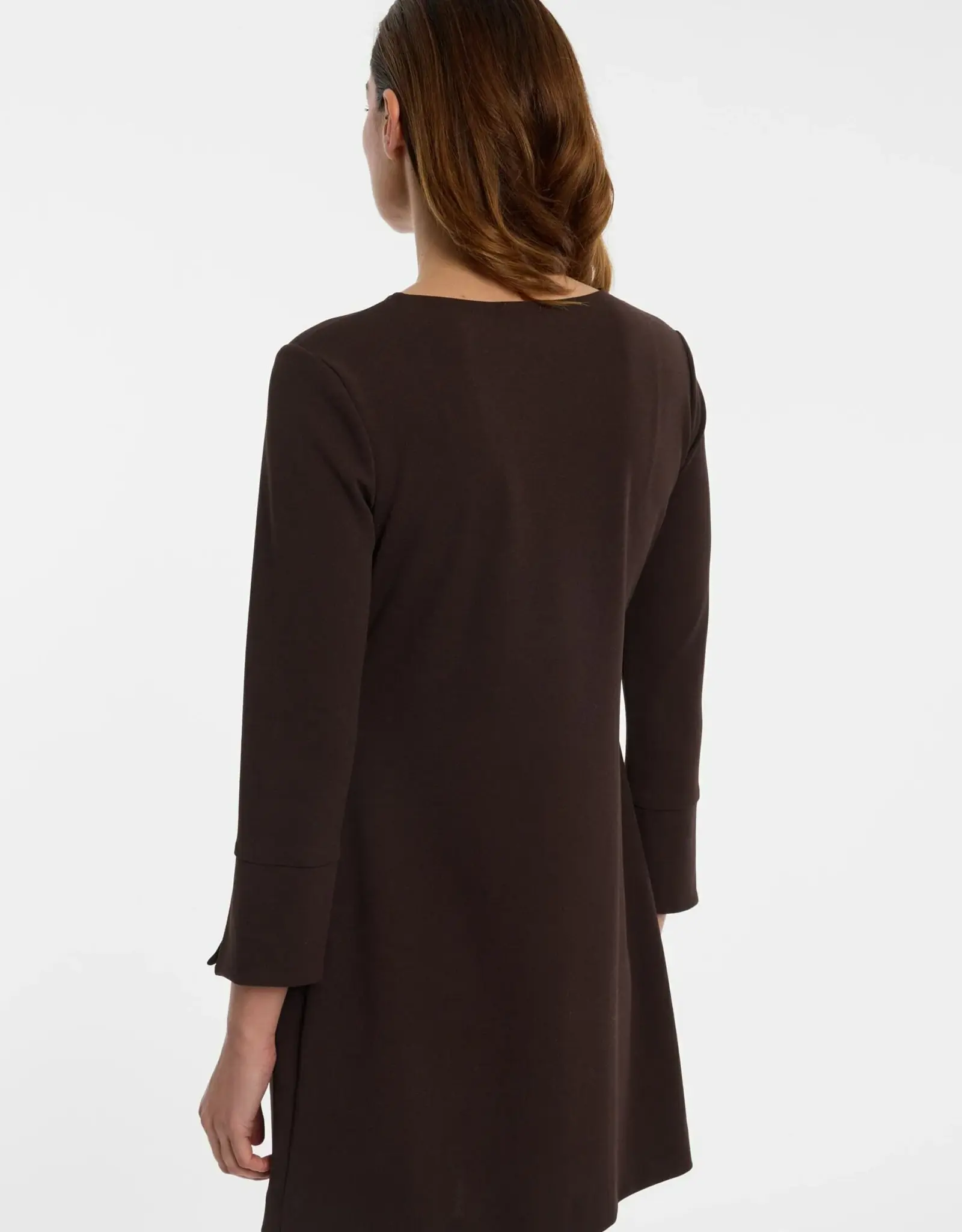 Ana Alcazar Jurk TOO PIECES LOOK Jurk Choco