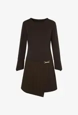 Ana Alcazar Jurk TOO PIECES LOOK Jurk Choco
