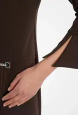 Ana Alcazar Jurk TOO PIECES LOOK Jurk Choco