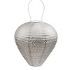 Solar Lampion Sashiko Balloon - Solar tuinverlichting - 30 cm - Licht Taupe