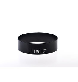 LUMIZ Lumiz metalen ring L - 18 cm - zwart