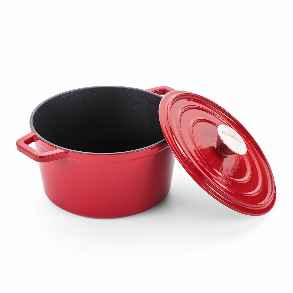 Rosmarino Gietijzeren Pan - Rood - 20cm