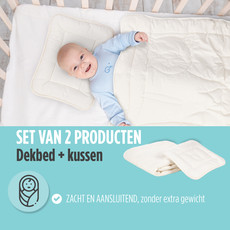 Vitapur Miauw Kinderdekbed + Kussen - 100x140 cm + 40x60 cm