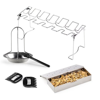 Rosmarino Blacksmith - 4-delige BBQ Set