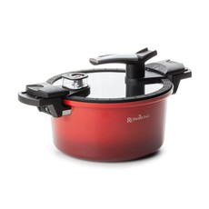 Rosmarino Snelkookpan 5.0 l - 24 cm - rood