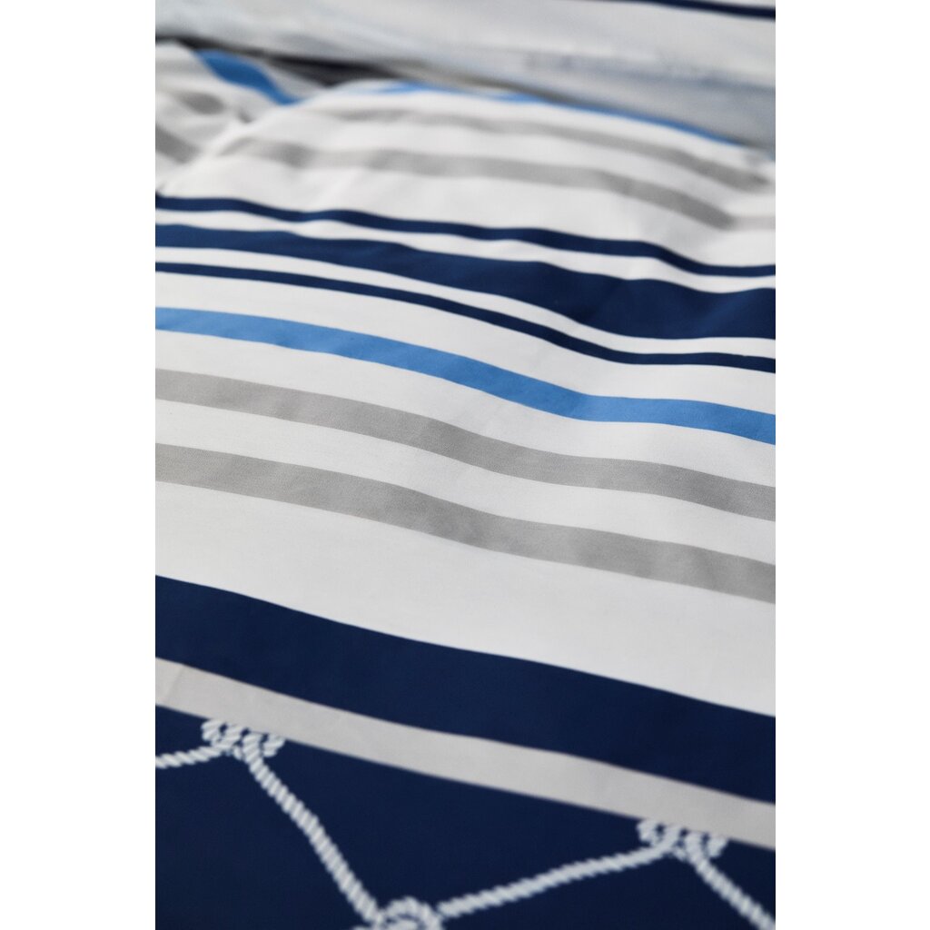 Nautica Katoen Satijnen Dekbedovertrekset - Knot Blauw