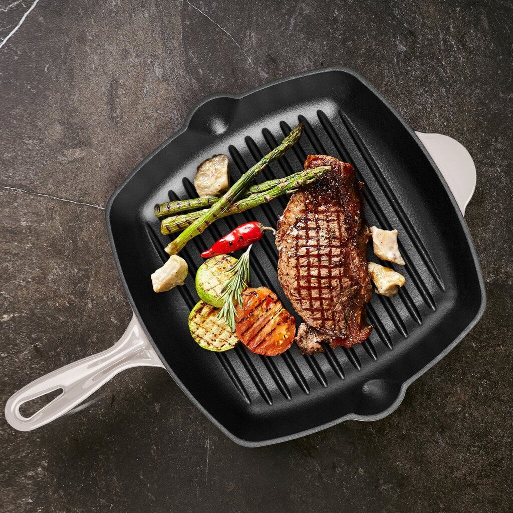 Rosmarino Gietijzeren Grillpan - Rose - 27cm