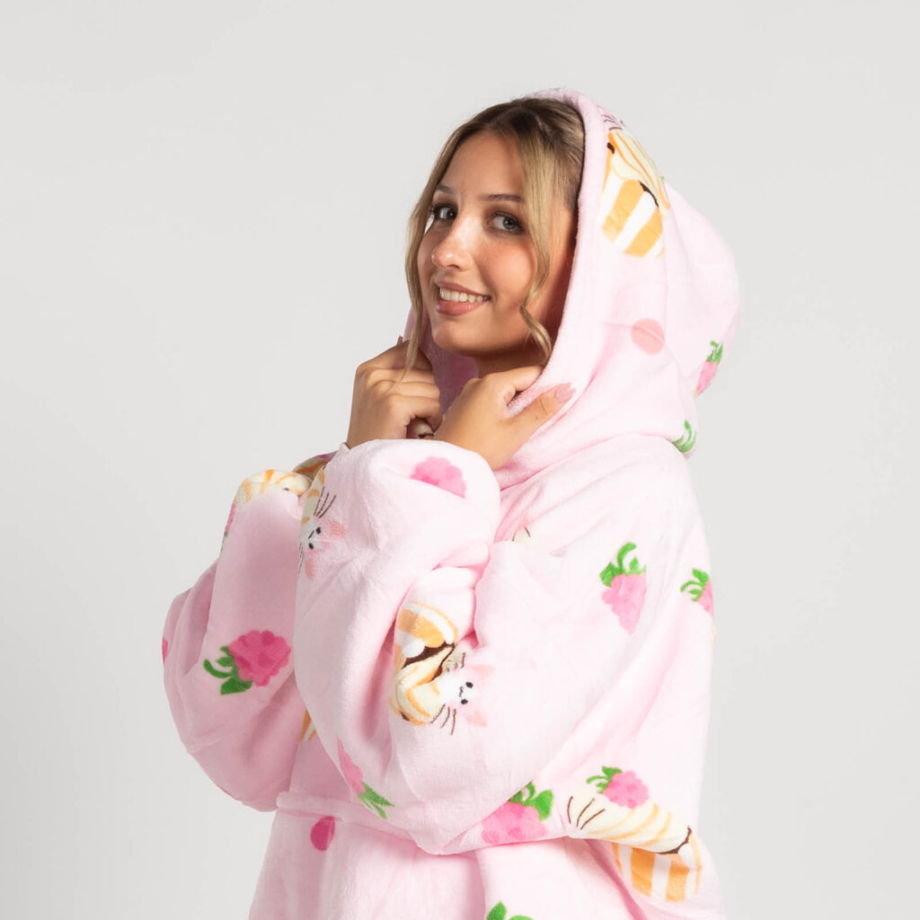 Vitapur Hoodie deken + sokken - Cupcake