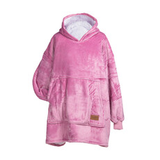 Vitapur Hoodie deken + sokken - Roze