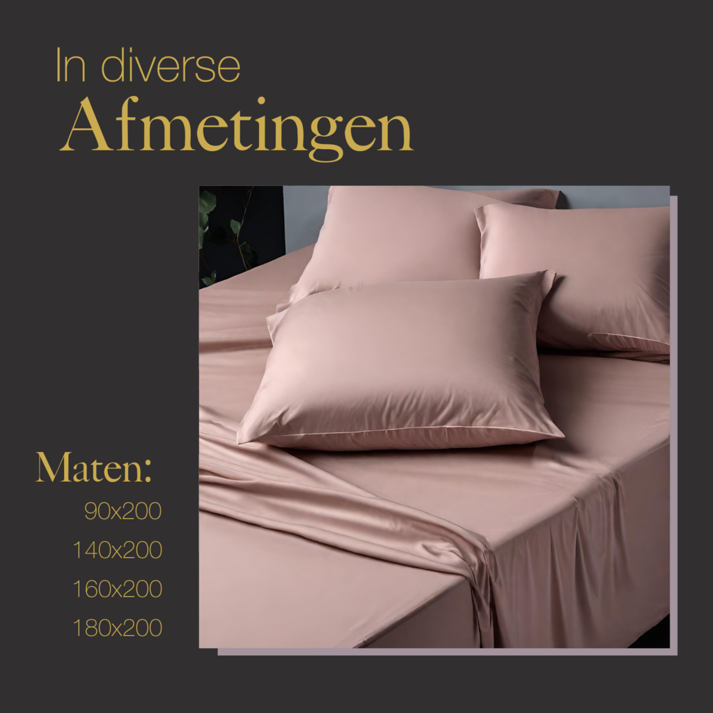 Ten Cate Premium 100% Katoen Satijnen Hoeslaken Blush