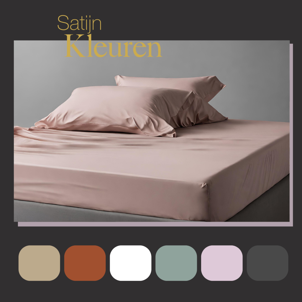 Ten Cate Premium 100% Katoen Satijnen Hoeslaken Blush