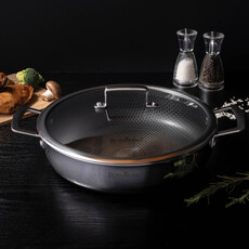 Rosmarino HexaPRO Lage Braadpan met deksel - 28cm