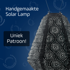 LUMIZ Solar Lampion Occult Can - 30 cm - Groen