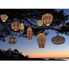 LUMIZ Solar Buitenlampionnen Villandry Set - 5 stuks