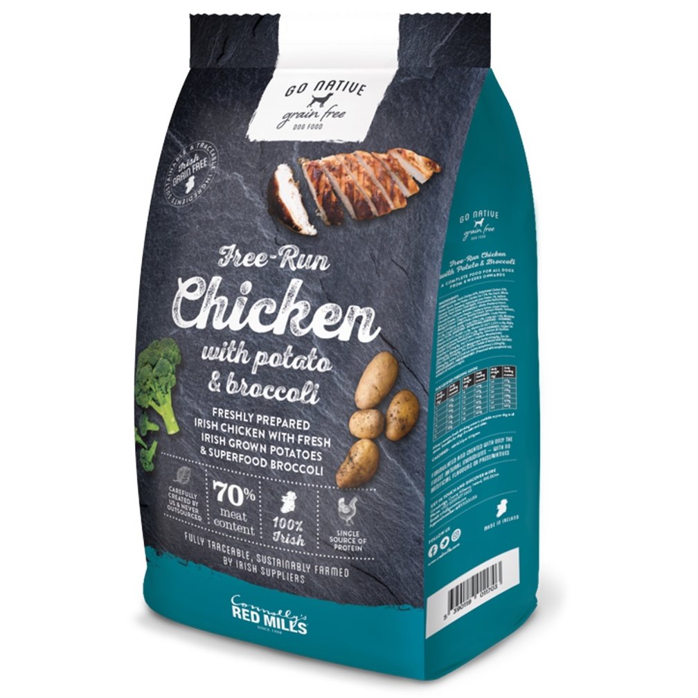 KIP MET AARDAPPEL EN BROCCOLI