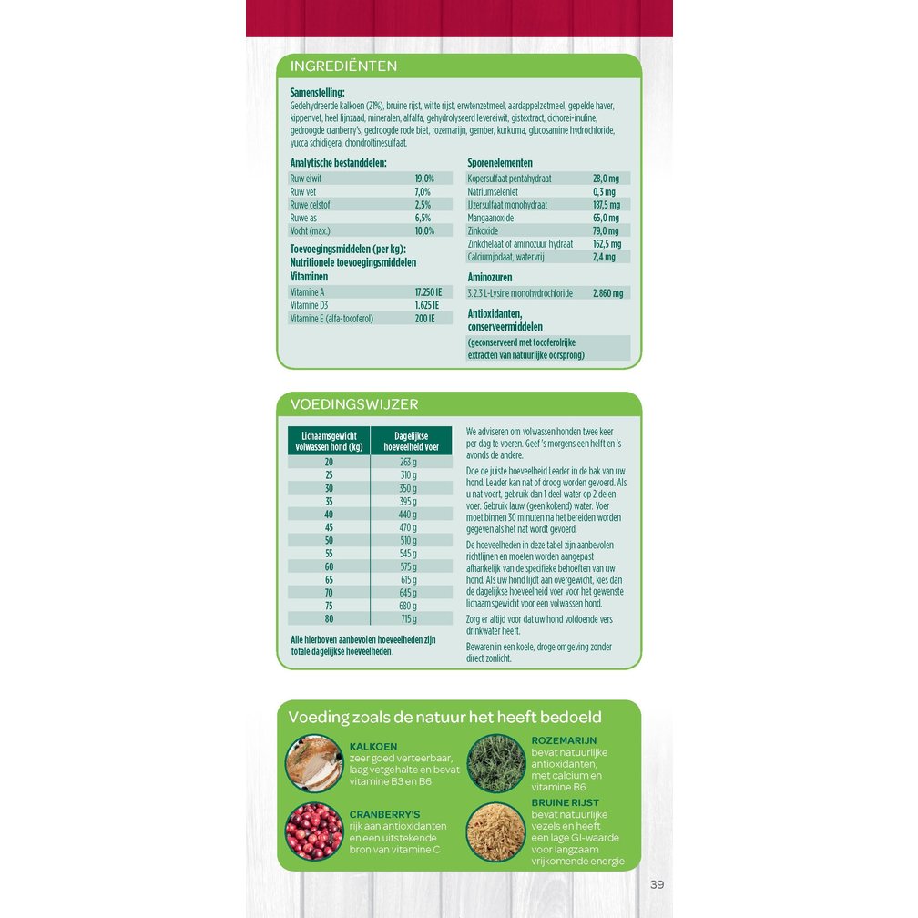 ADULT SLIMLINE LARGE BREED