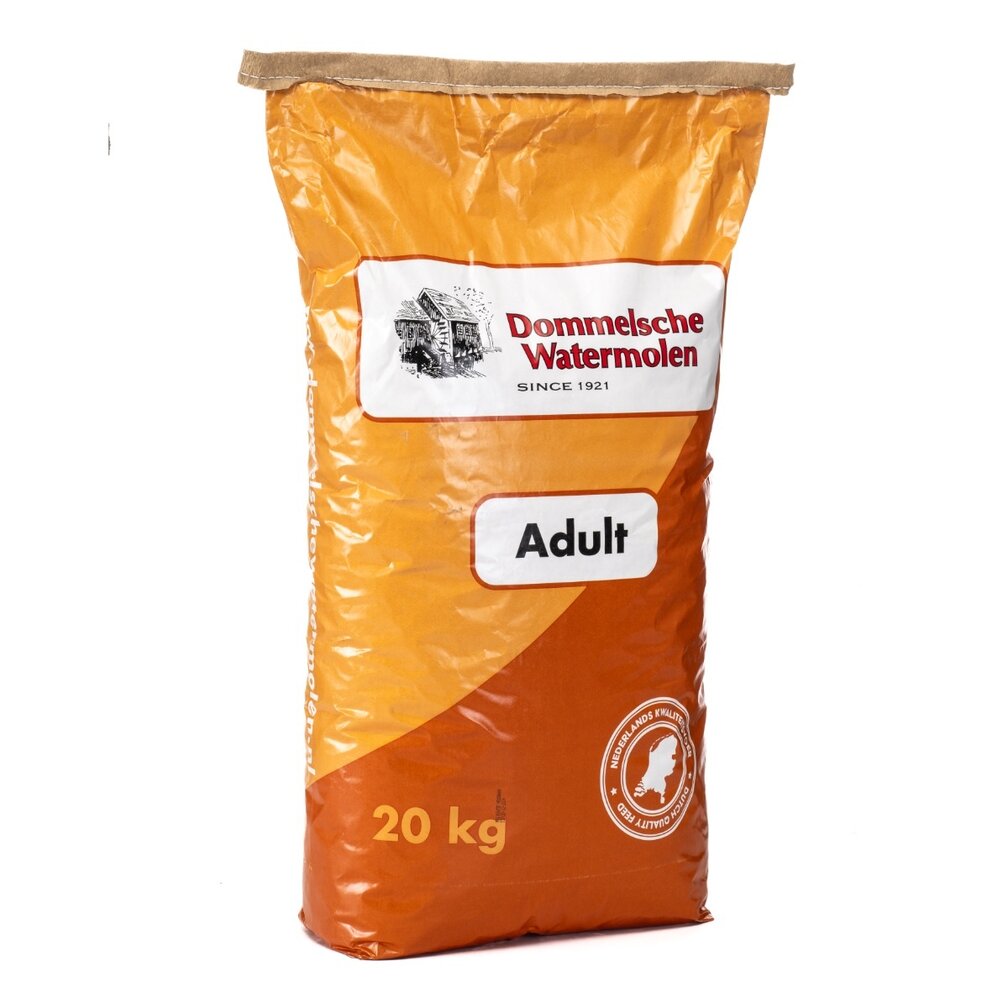 Adult geperste hondenbrok